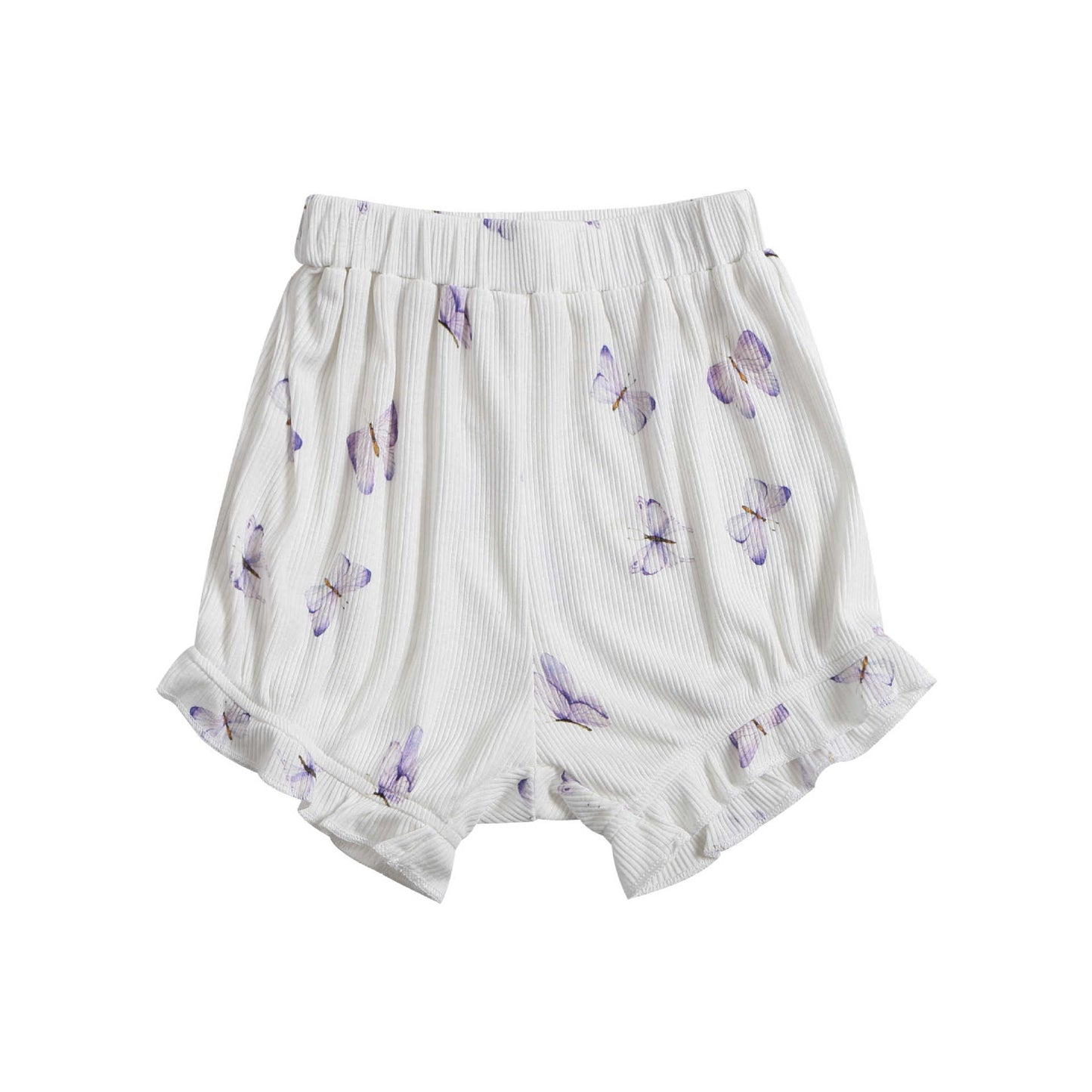 Baby Rib Bamboo Viscose Butterfly Bloomer