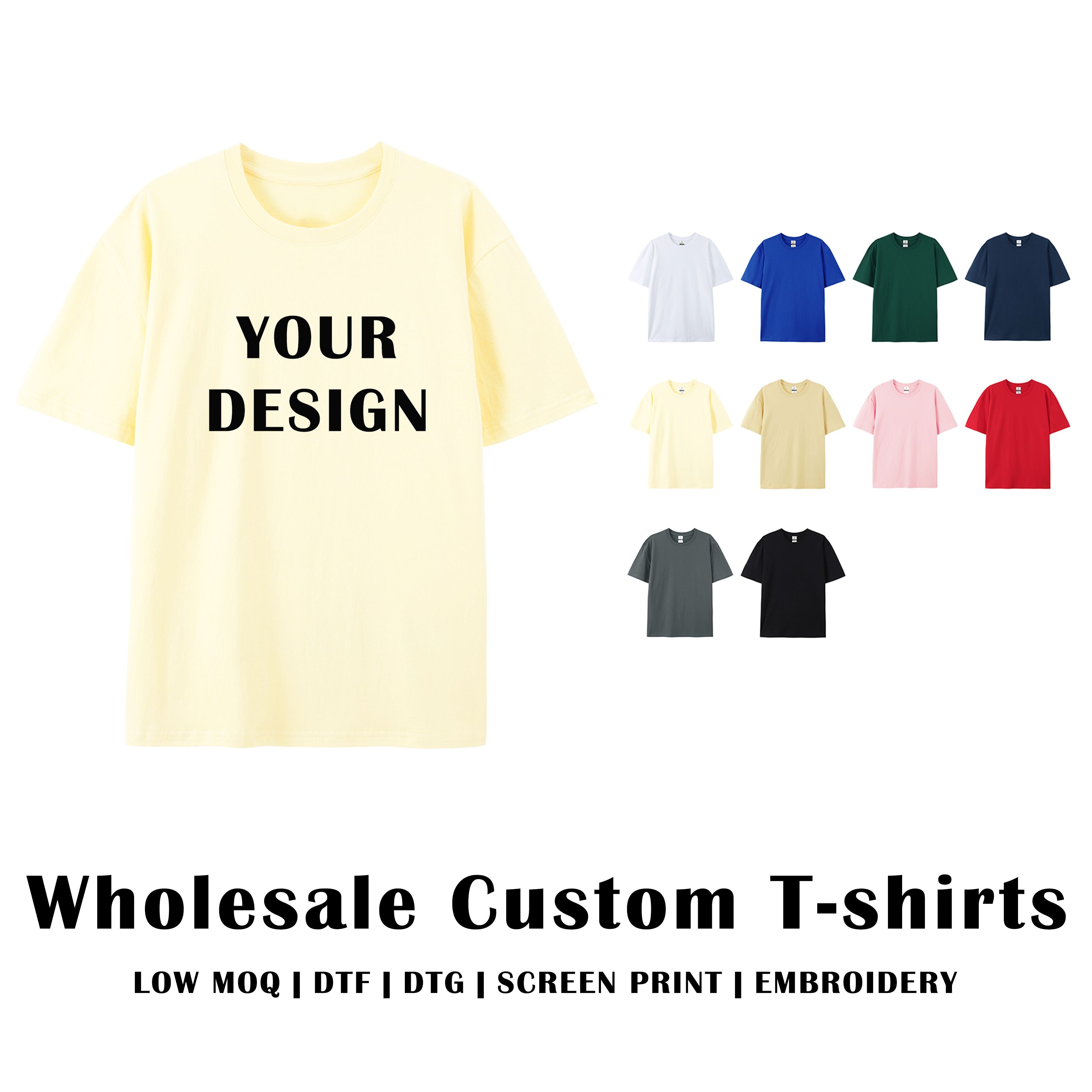 Cheap wholesale t shirt printing online