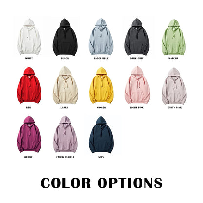 Wholesale Custom Fleece Hoodies / 400 GSM