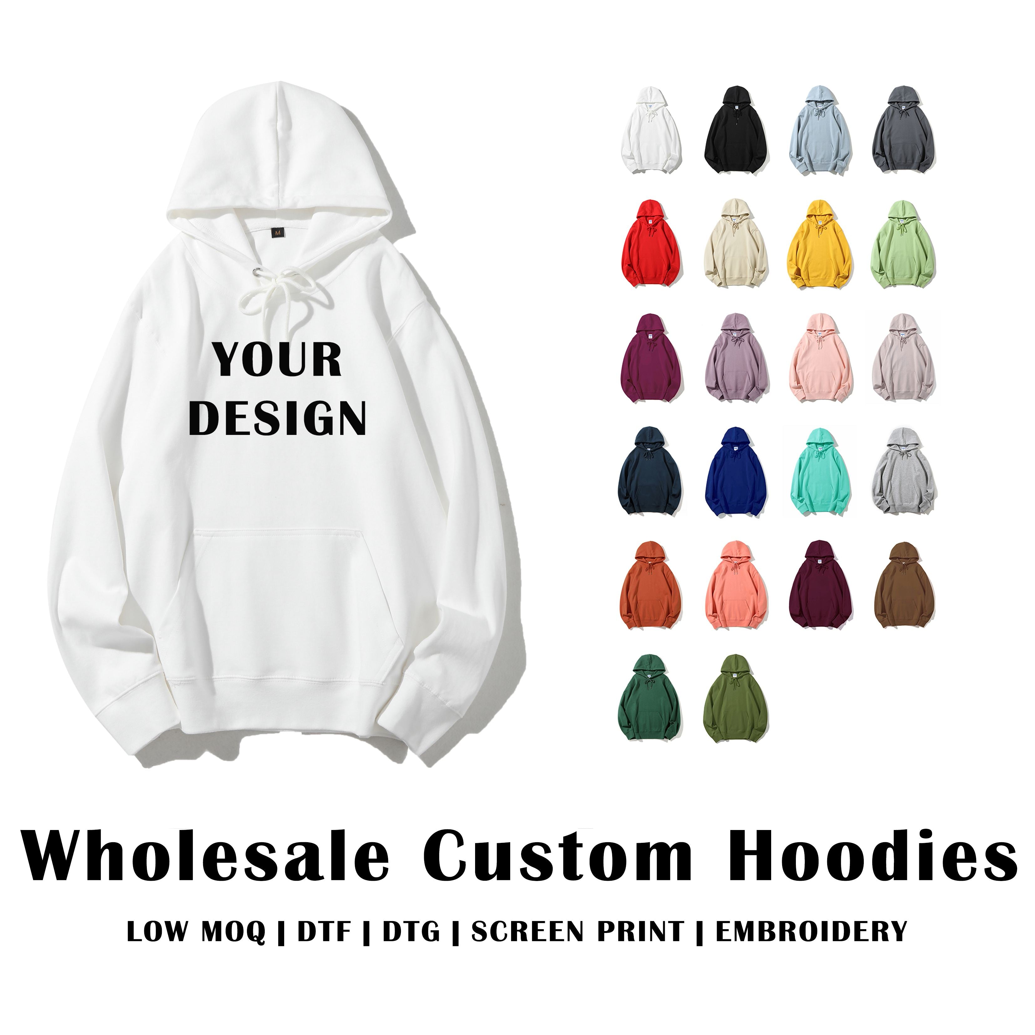 Wholesale custom hoodies sale