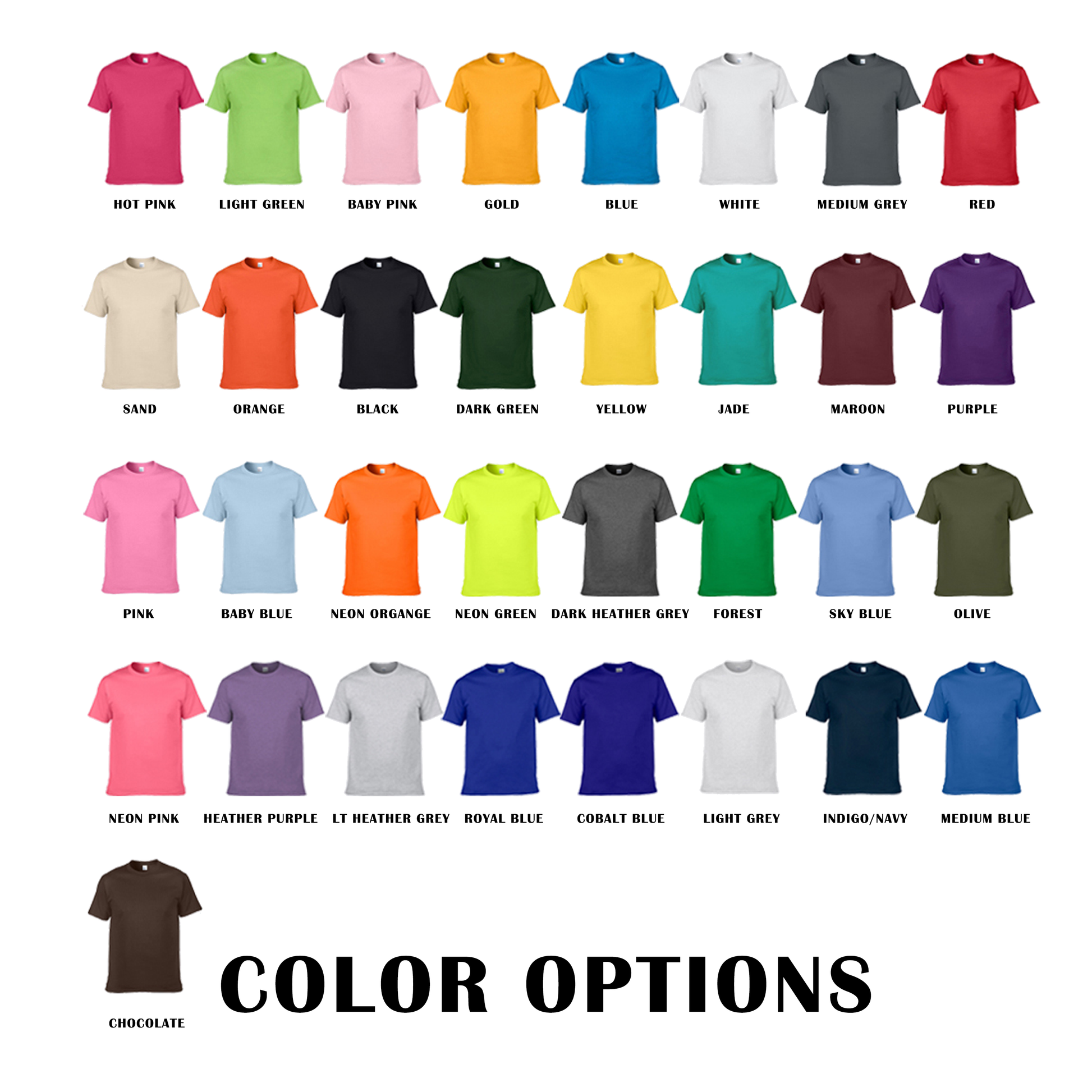 Wholesale Custom T-shirts-Unisex/180 GSM – BLUE SEA CLOTHING