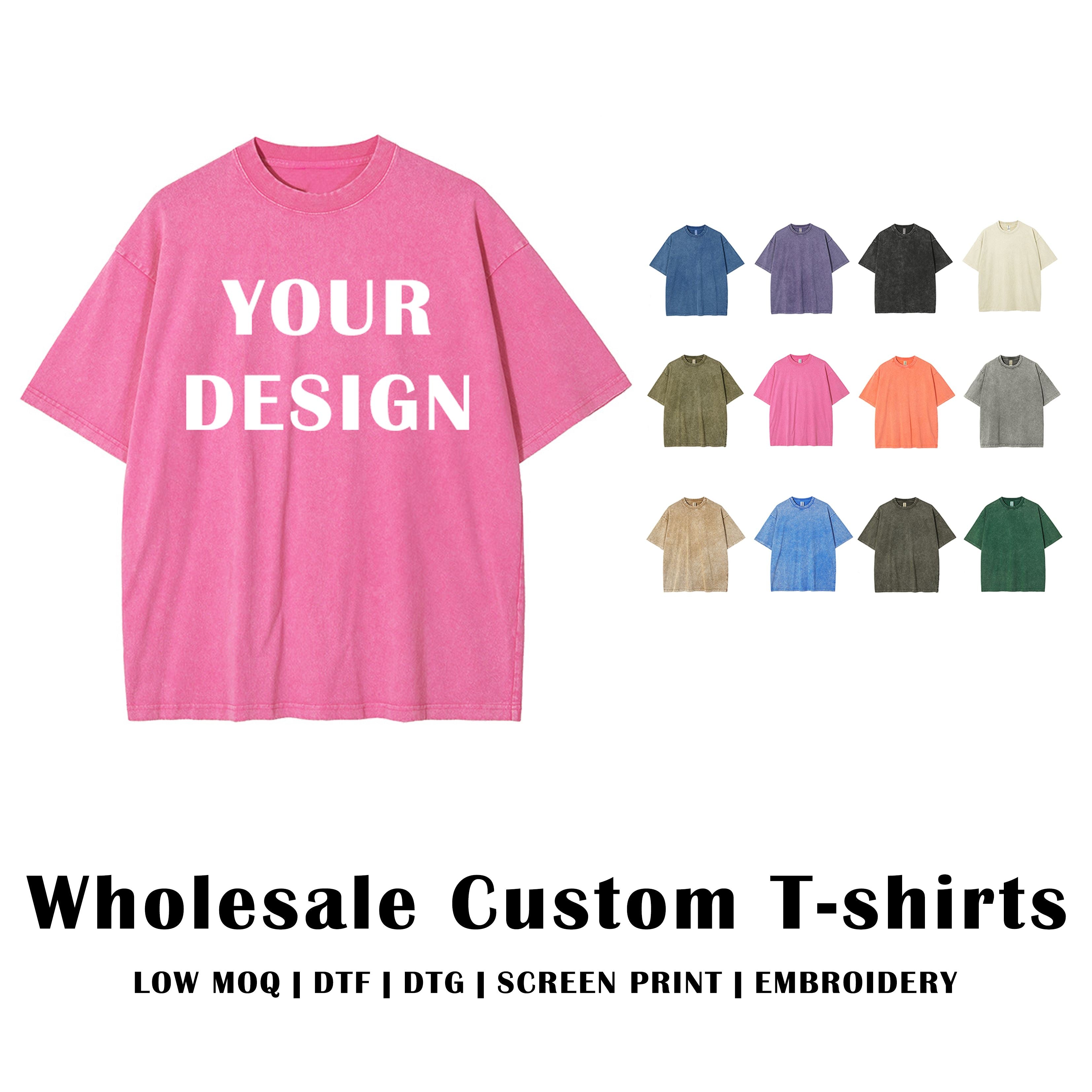 Cheap bulk custom t shirts on sale