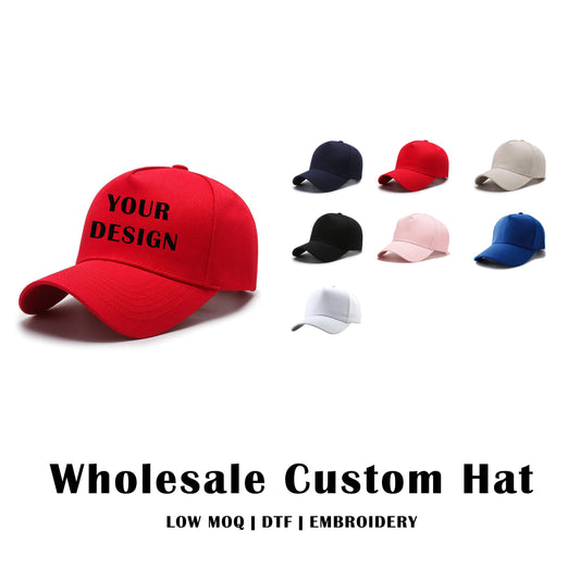 Wholesale Custom Baseball Hat/Cotton